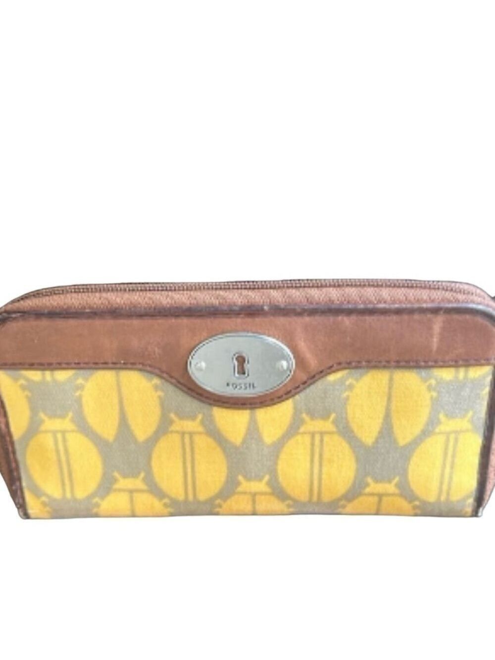Fossil Key Per Set Tote Crossbody Bag and Wallet Ladybug - Picture 9 of 15